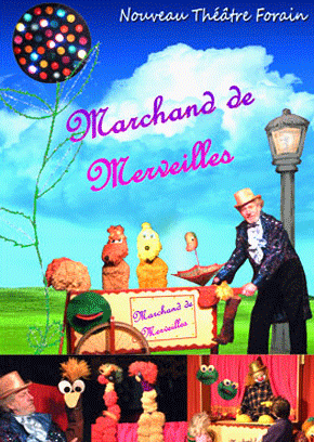 AFFICHE ENFANT "marchand de merveilles" 