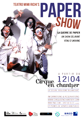 Cirque enfant  affiche