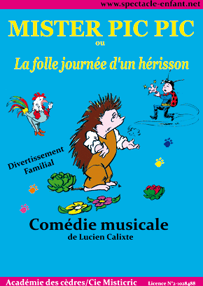 Affiche enfant Spectacle jeune public 