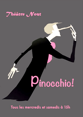 Conte Théâtre Pinocchio  ,affiche