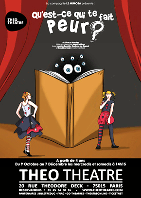 Spectacle Enfant  Qu'est-ce qui te fait peur ? affiche