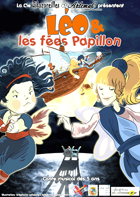 Musical  Léo et les fées Papillon affiche