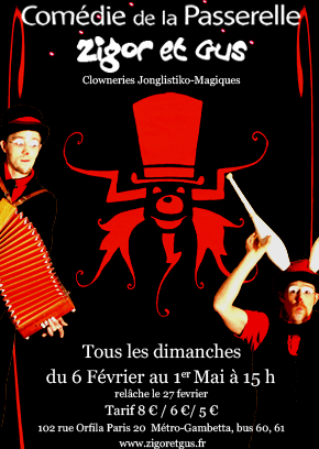 Spectacle Clownesque – Zigor et Gus 