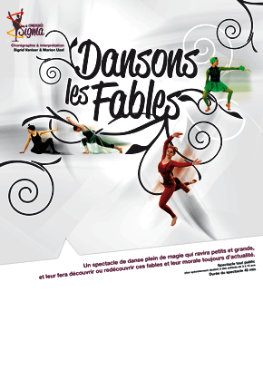 Danse pour enfant Dansons les Fables affiche