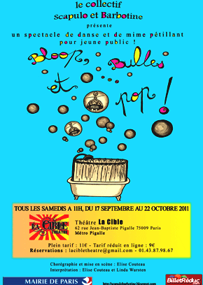 Affiche Spectacle de danse pour enfants