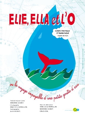Elie, Ella et l'O ou le voyage impayable d'une petite goutte d'eau affiche