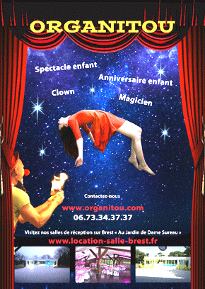 Affiche spectacle pour enfant