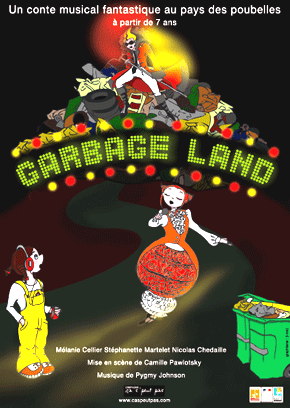 Affiche Contes Enfants Garbage Land