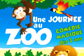 Affchice Spectacle enfant Une journée au zoo