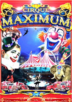 Spectacle Le Cirque Maximum Affiche