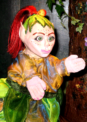 Spectacle de marionettes enfant. La forêt aux mille grenouilles